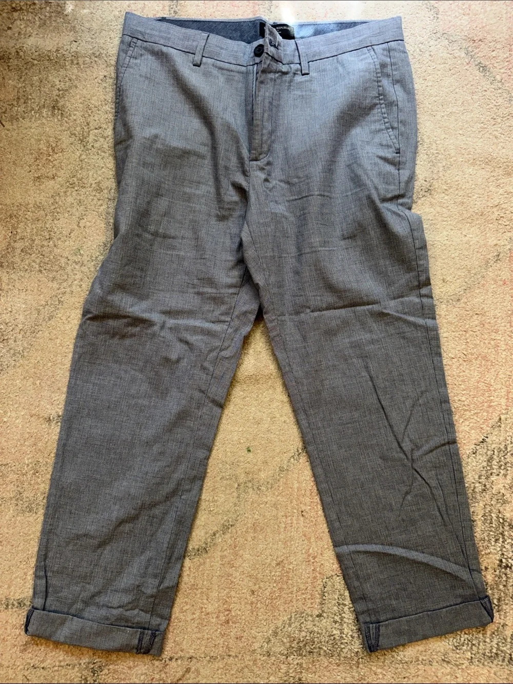 Banana Republic Gray Slim Dress Chinos